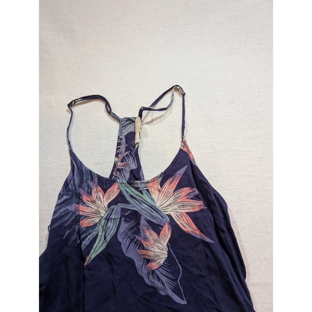 roxy purple floral tropical shift dress size S - Picture 5 of 6